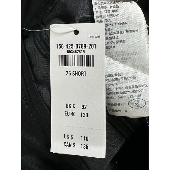 Abercrombie & Fitch Pants Womens 26P 90s Straight Ultra High Rise Curve Love NWT - Picture 8 of 13